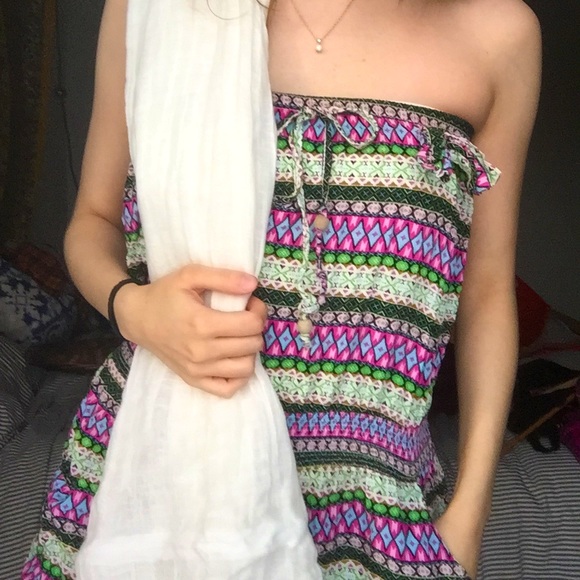 ROMPER / BATHING COVER UP boho bright - Picture 2 of 7